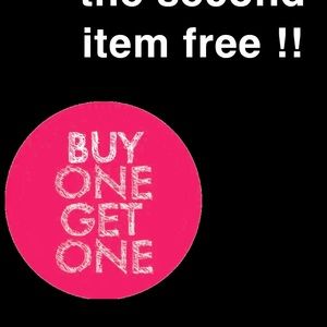 BOGO buy one get one free !